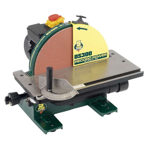 Record Power DS300 schijfschuurmachine