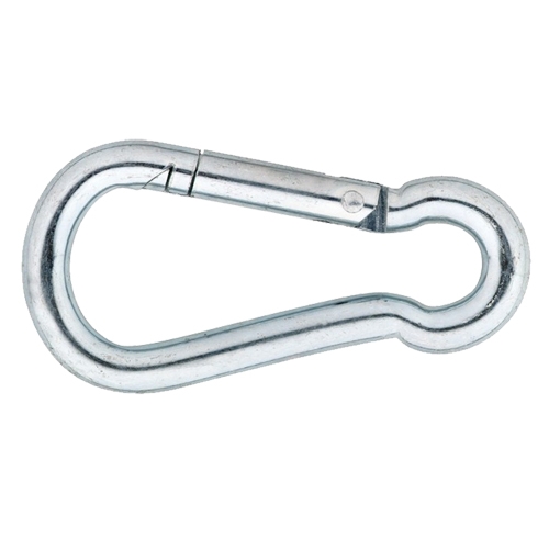 Karabijnhaak verzinkt 50 x 5 mm