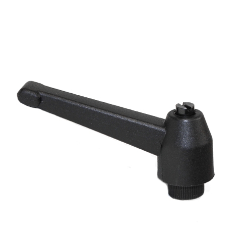 Verstelbare spangreep 65x15 mm Ø 23 mm M6 inwendige draad