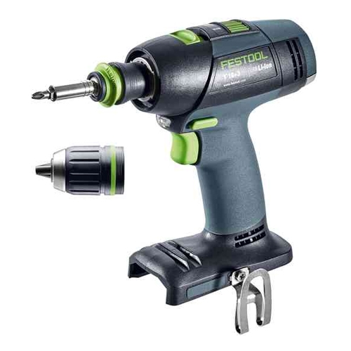 Festool T 18+3 Li-Basic Compact accu schroefboormachine, BODY zonder accu