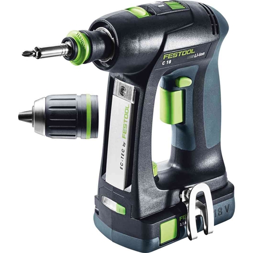 Festool C 18 Li 3,1-Plus accu schroefboormachine