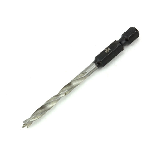 Fisch houtspiraalboor 4,0 mm met 1/4