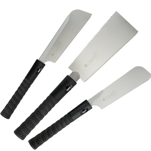 Gyokucho zaagset 180 mm 3-delig