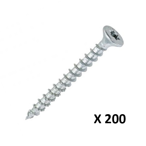 Dynaplus Universeelschroef VZ platkop Torx T15 Ø 3.5 x 25 mm
