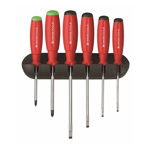 PB Swiss Tools schroevendraaierset plat en Phillips 6-delig