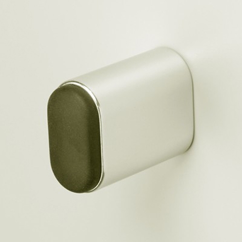 Deurbuffer voor wandmontage 50mm aluminium