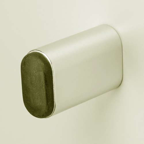 Deurbuffer voor wandmontage 60mm aluminium