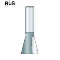 Hm zwaluwstaartfrees Ø 9,5 x 9,5 mm (schacht 8mm)