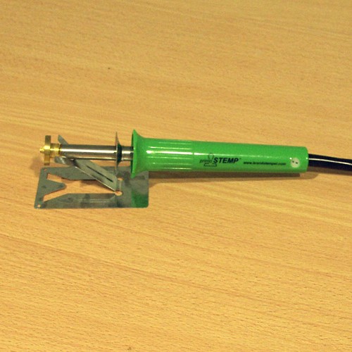 Compleet elektrisch brandstempel max. Ø 18 mm 30 watt
